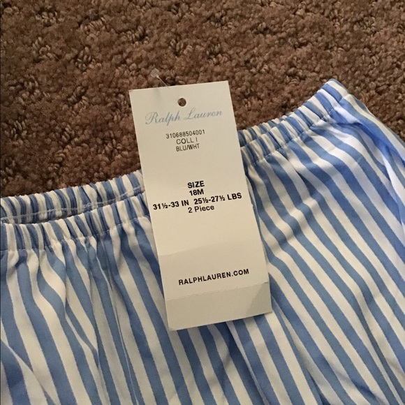 🌷RALPH LAUREN SIZE 18 MONTHS SMOCKED DRESS AND DIAPER COVER - Picture 3 of 7